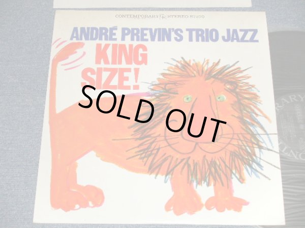 Photo1: ANDRE PREVIN'S TRIO JAZZ アンドレ・プレヴィン - KING SIZE キング・サイズ (Ex++/MINT-) / 1978 Japan Used LP 