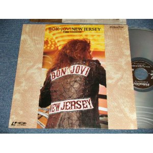 Photo: BON JOVI ボン・ジョヴィ - NEW JERSEY : THE VIDEOS (Ex++/MINT) / 1989 JAPAN  'NTSC' SYSTEM used LaserDisc 