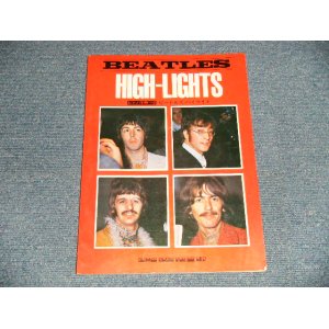 Photo: The BEATLES-ビートルズ - HIGH-LIGHTS ハイライト(SHEET MUSIC BOOK) (Ex++ WO)/ 1973 Japan Used BOOK