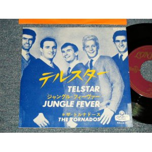 Photo: The TOR トルナド―ス (トーネードーズ) - A) TELSTAR テルスター  B) JUNGLE FEVER (MINT-/MINT-) / 1963 JAPAN ORIGINAL  Used 7" 45's Single 