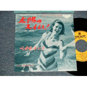 Photo: ost サントラ LIZ ORTOLANI リズ・オルトラーニ - MEDOTERRANEAN HOLIDAY 「地中海の休日」A) GO SWIM! 太陽のスイム  B) ARRIVAL AT BEYRUTH バイルートにて (TRUMPET INST.) (MINT-/MINT-) / 1965 JAPAN ORIGINAL Used 7"45 rpm Single 