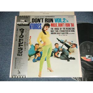 Photo: THE VENTURES ベンチャーズ - WALK , DON'T RUN VOL.2 (MINT-/MINT-) / 1970's JAPAN Used LP with OBI 