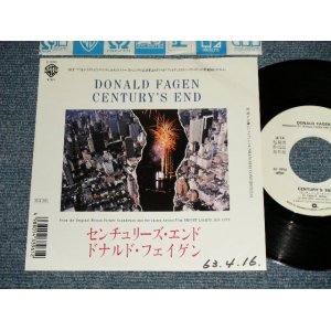 Photo: DONALD FAGEN ドナルド・フェイゲン - A) CENTURY'S END センチュリーズ・エンド  B) SHANGHAI CONFIDENTIAL 上海コンフィデンシャル (Ex++/MINT- Looks:Ex++ WOFC) / 1988 JAPAN ORIGINAL "WHITE LABEL PROMO" Used 7"45 rpm Single 