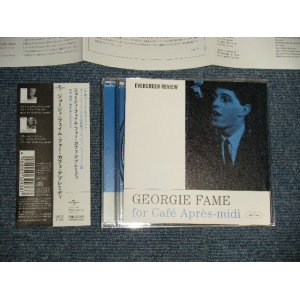 Photo: GEORGIE FAME ジョージィ・フェイム - FOR CAFE APRES-MIDI フォー・カフェ・アプレミディ (MINT-/MINT) / 2003 JAPAN ORIGINAL Used CD with OBI 