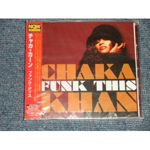 Photo: CHAKA KHAN チャカ・カーン -  FUNK THIS ァンク・ディス (SEALED) / 2009 JAPAN ORIGINAL "Brand New Sealed" CD with OBI