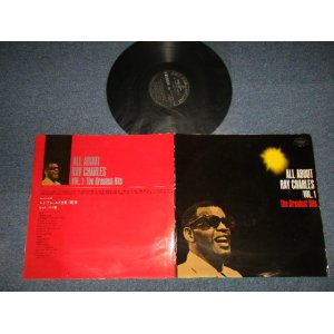 Photo: RAY CHARLES レイ・チャールズ - ALL ABOUT RAY CHARLES VOL.1 ; The GREATEST HITS ステレオ・レイ・チャールズ全集 第一集 (Ex++/Ex Looks:Ex++)  / 1964 JAPAN ORIGINAL Used LP 