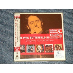 Photo: The PAUL BUTTERFIELD BLUE BAND ポール・バターフィールド・ブルース・バンド - ORIGINAL ALBUM SERIESファイヴ・オリジナル・アルバムズ 限定版 (SEALED) / 1999 JAPAN ORIGINAL "Mini-LP Paper Sleeve" "Brand New Sealed" 5-CD's SET with OBI