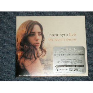 Photo: LAURA NYRO ローラ・ニーロ -  LIVE / THE ROOM'S DESIREライヴ/ザ・ルームズ・ディザイア (SEALED)  / 2002 JAPAN ORIGINAL "BRAND NEW SEALED" 2-CD's With OBI 