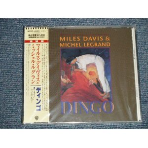 Photo: MILES DAVIS $ MICHEL LEGRAND マイルス・デイビス デイヴィス & ミッシェル・ルグラン- DINGO (SEALED) / 1991 JAPAN "PROMO" "BRAND NEW SEALED" CD With OBI