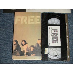 Photo: FREE フリー - LIVE & MORE(Ex+++/MINT)  / 1989 JAPAN ORIGINAL Used  VIDEO  [VHS]