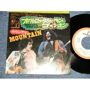 Photo: MOUNTAIN マウンテン - A) WHOLE LOTTA SHAKIN' GOIN' ON ホール・ロッタ・シェイキン・ゴーイン・オン B) BACK WHERE I BELONG  (Ex+/MINT WOFC) / 1974 JAPAN ORIGINAL Used 7"45 With PICTURE COVER 