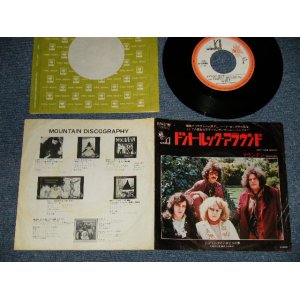 Photo: MOUNTAIN マウンテン - A) DON'T LOOK BACK AROUND ドント・ルック・バック B) DREAMS OF MILK & HONEY ミルクとハチミツの夢  (Ex/Ex+) / 1972 JAPAN ORIGINAL Used 7"45 With PICTURE COVER 