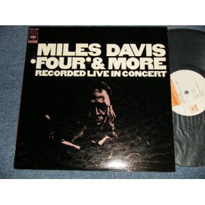 Photo: MILES DAVIS マイルス・デイビス -  'FOUR' & MORE : RECORDED LIVE IN CONCERT フォア・アンド・モア (Ex+++/MINT-) / 1969 Japan Used LP 