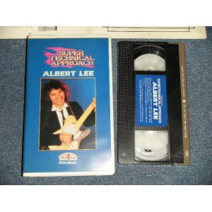 Photo: ALBERT LEE アルバート・リー - SUPER TECHNICAK APPROACH スター・リックス・スーパー・テクニカル・アプローチ (Ex++/MINT)  /  JAPAN ORIGINAL Used VHS VIDEO 