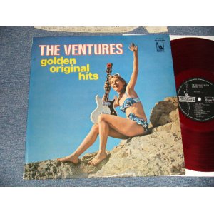 Photo: THE VENTURES ベンチャーズ -  GOLDEN ORIGINAL HITS 太陽の街 (Ex++/Ex+++) / 1967 JAPAN ORIGINAL "2000 Yen Mark"  "RED WAX" used LP 