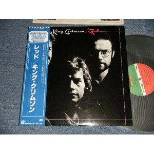 Photo: KING CRIMSON キング・クリムゾン - RED (MINT-MINT-) /1980 Version JAPAN REISSUE Used LP with OBI 