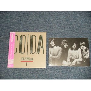 Photo: LED ZEPPELIN レッド・ツェッペリン - CODAコーダ (最終楽章)  (With BONUS POSTCARD) (Sealed) / 2003 JAPAN "Mini-LP PAPER SLEEVE 紙ジャケ" "BRAND NEW SEALED" CD  With OBI 