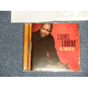 Photo: LIONEL LOUEKE リオーネル・ルエケ - KARIBU カリブ (MINT-/MINT) / 2008 JAPAN Used CD 