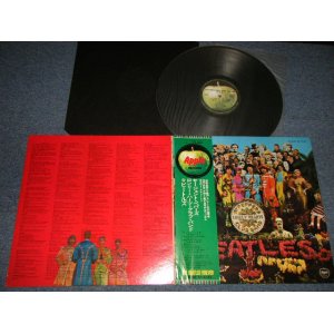 Photo:  THE BEATLES ビートルズ - SGT PEPPERS LONELY HEARTS CLUB BAND (¥2,200 Mark) (Ex++/MINT-) / JAPAN REISSUE Used LP with OBI