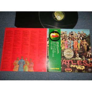 Photo:  THE BEATLES ビートルズ - SGT PEPPERS LONELY HEARTS CLUB BAND (¥2000 Mark +¥2,200 Seal) (Ex+++/MINT-) / 1972 Version JAPAN Used LP with OBI