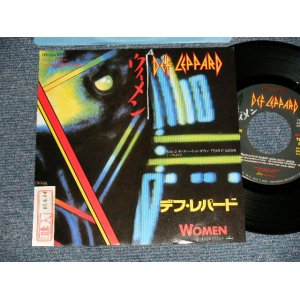 Photo: DEF LEPPARD デフ・レパード - A)ウィメン WOMEN  B)TEAR IT DOWN  (Ex++/Ex++ WOFC, WOL) / 1987 JAPAN ORIGINAL Used 7" Single 