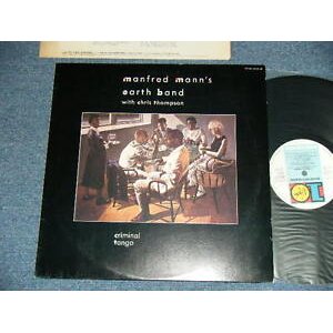 Photo: MANFRED MANN'S EARTH BAND マンフレッド・マンズ・アース・バンド - CREIMINAL TANGO (Ex+/MINT-) / 1983 JAPAN ORIGINAL "PROMO" Used LP 