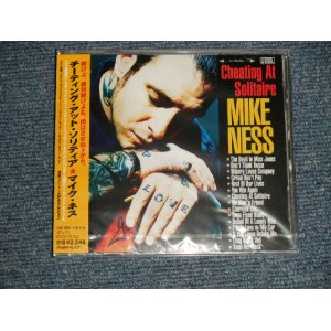 Photo: MIKE NESS マイク・ネス  - CHEATING AT SOLITAIRE チーティング・アット・ソリティア (SEALED)  / 1999 JAPAN ORIGINAL "BRAND NEW SEALED" CD 