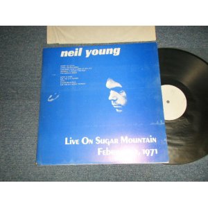 Photo: NEIL YOUNG ニール・ヤング  - LIVE ON SUGAR MOUNTAIN February 1, 1971 (Ex+++/MINT-) / US AMERICA REISSUE BOOT COLLECTOR'S Used LP 