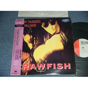 Photo: JOHNNY THUNDERS & PATTI PALLADIN ジョニー・サンダ＾ス　＆パティ・パラダィン - CRAWFISH  (Ex++/MINT-) / 1986 JAPAN ORIGINAL "PROMO" Used LP with OBI