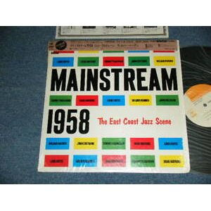 Photo: John Coltrane, Wilbur Harden, Tommy Flanagan, Doug Watkins, Louis Hayes ジョン・コルトレーン  - Mainstream 1958 - The East Coast Jazz Scene (MINT-/MINT-) / 1975 JAPAN REISSUE Used LP  with OBI