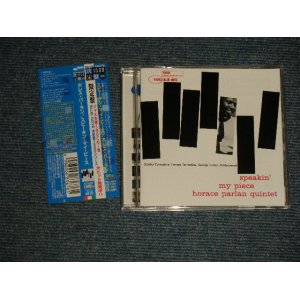 Photo: HORACE PARLAN ザ・ホレス・パーラン・トリオ - SPEAKIN' MY PIECE スピーキン・マイ・ピース (MINT/MINT) / 2005 JAPAN Used CD With OBI