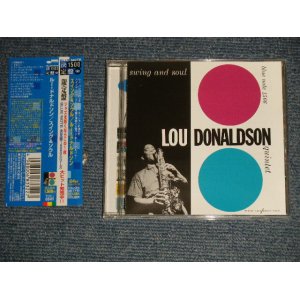 Photo: LOU DONALDSON ルー・ドナルドソン - SWING AND SOUL スイング・アンド・ソウル (MINT/MINT) / 2005 JAPAN Used CD With OBI