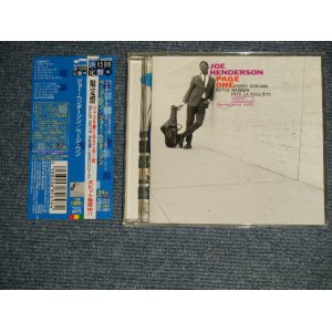 Photo: JOE HENDERSON ジョー・ヘンダーソン - PAGE ONEページ・ワン  (MINT/MINT) / 2005 JAPAN Used CD With OBI