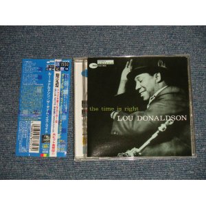 Photo: LOU DONALDSON ルー・ドナルドソン - THE TIME IS RIGHTザ・タイム・イズ・ライト (MINT/MINT) / 2005 JAPAN Used CD With OBI