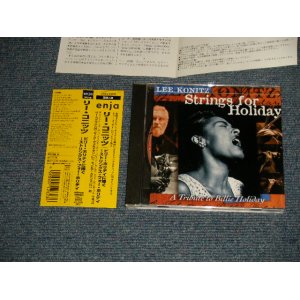 Photo: LEE KONITZ  リー・コニッツ - STRINGS FOR HOLIDAY ビリー・ホリデイに捧ぐ (MINT-/MINT)  /  1997 JAPAN Used CD with OBI   