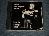 Photo: John McLaughlin Trio, John McLaughlin, Dominique Di Piazza, Trilok Gurtu – Live In Europe 1991 (MINT-/MINT)  / 1993 ITALY ITALIA  COLLECTOR'S (BOOT) Used CD 