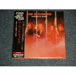 Photo: The RUNAWAYS ザ・ランナウェイズ - QUEEN OF NPOISE クイーン・オブ・ノイズ  (SEALED) / 2006 JAPAN "MINI-LP PAPER SLEEVEE 紙ジャケット仕様" "BRAND NEW SELF-SEALED" CD with OBI