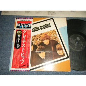 Photo: THE BEATLES ザ・ビートルズ - THE BEATLES' GREATEST グレイテスト・ヒッツ (NO BLACK INNER) (Ex/Ex++) / 1978 JAPAN REISSUE Used LP with OBI