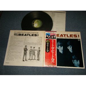 Photo: THE BEATLES ザ・ビートルズ - MEET THE BEATLES ミート・ザ・ビートルズ (Ex+/MINT-) / 1976 JAPAN REISSUE Used LP  with OBI