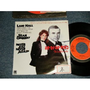 Photo: ost ラニ・ホール LANI HALL ミッシェル・ルグラン MICHEL LEGRAND - 007 NEVERSAY NEVER AGAIN  A)NEVERSAY NEVER AGAIN 　 B)UNE CHANSON D'AMOUR  (Ex+/MINT- STOFC)  / 1983 JAPAN ORIGINAL"PROMO" Used 7" Single 