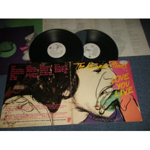 Photo: THE ROLLING STONES ローリング・ストーンズ - LOVE YOU LIVE 感激！偉大なるライヴ (Ex/MINT-) / 1977 JAPAN ORIGINAL "WHITE LABEL PROMO" Used 2-LP