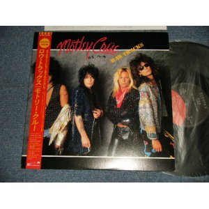 Photo: MOTLEY-CRUE Mötley Crüe モトリー・クルー - RAW TRACKS ロウ・トラックス (Ex++/MINT- SWOFC)  / 1988 JAPAN ORIGINAL "PROMO" Used LP with OBI