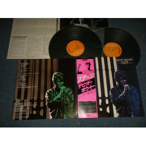 Photo: DAVID BOWIE デビッド・ボウイ - STAGE ステージ (MINT-/MINT) / 1978 JAPAN ORIGINAL Used 2-LP with OBI