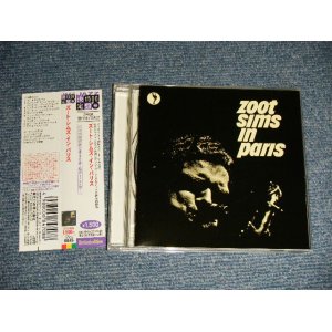 Photo:  ZOOT SIMS  ズート・シムズ-  ZOOT SIMS IN PARISズート・シムズ・イン・パリ  (MINT/MINT) / 2006 JAPAN Used CD With OBI