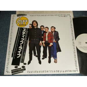 Photo: V. A. / VARIOUS - LIVE STIFFS LIVE スティッフ・ライブ (MINT-/MINT)  / 1978 JAPAN ORIGINAL "WHITE LABEL PROMO" Used LP with OBI