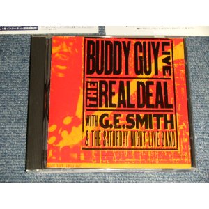 Photo: BUDDY GUY バディ・ガイ - LIVE! THE REALDEAL with G.E.SMITH ライヴ！ザ・リアル・ディール (MINT-/MINT) / 1997 JAPAN ORIGINAL "PROMO" Used CD 