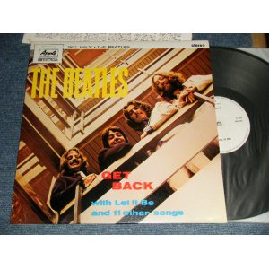 Photo: THE BEATLES - GET BACK (With INSERTS) (MINT/MINT-) / 1987 Version BOOT  COLLECTORS Used LP  