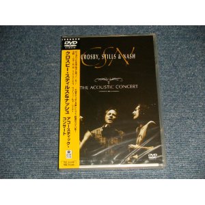 Photo: C,S & N CS&N  CROSBY STILLS & NASH クロスビー,スティルス&ナッシュ - ACOUSTIC CONCERT アコースティック・コンサート (SEALED)  / JAPAN  "BRAND NEW SEALED" DVD   