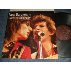 Photo: NEW BARBARIANS (KEITH RICHARDS, RON WOOD of THE ROLLING STONES ローリング・ストーンズ) - BARBARIC SPLENDOR (Ex++/MINT-) / 1989 UK ENGLAND ORIGINAL BOOT COLLECTORS Used LP