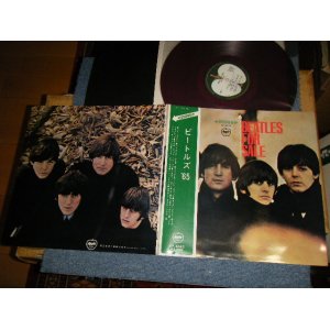 Photo: THE BEATLES ビートルズ -  BEATLES FOR SALE ビートルズ '65 (PM : 1G)(¥2,000 Mark) (MINT-/MINT-) / 1968 JAPAN "SOFT COVER" "RED WAX 赤盤" Used LP with OBI With BACK ORDER SHEET  補充票部付き 